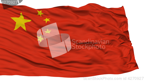 Image of Isolated China Flag