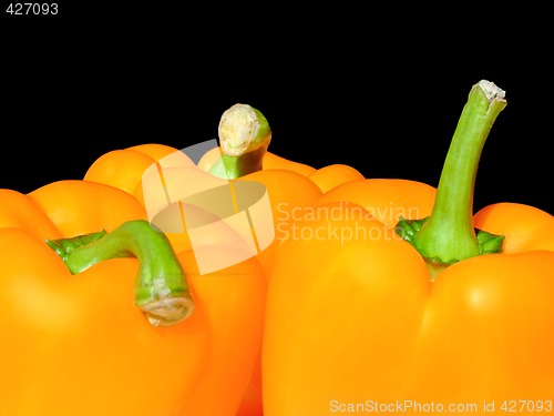 Image of Orange peppers