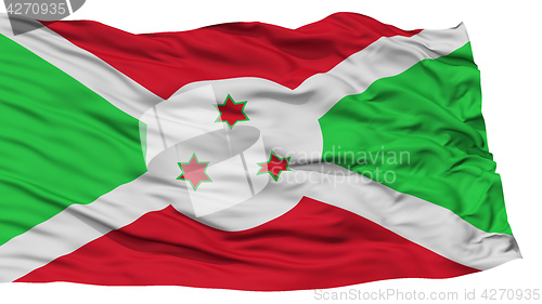 Image of Isolated Burundi Flag