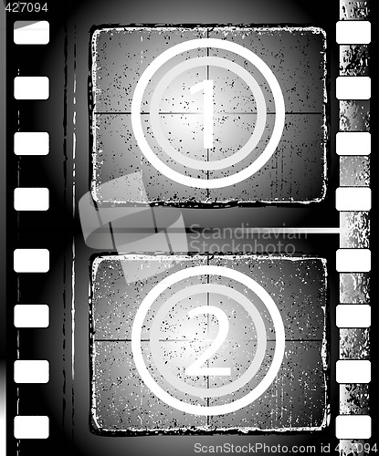 Image of textured film strip