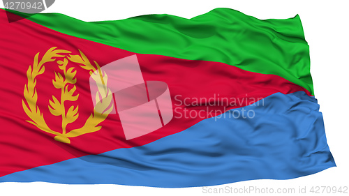 Image of Isolated Eritrea Flag