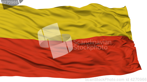 Image of Isolated Prague City Flag