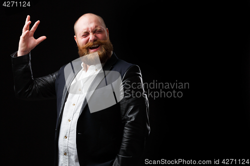 Image of Artistic man with ginger beard