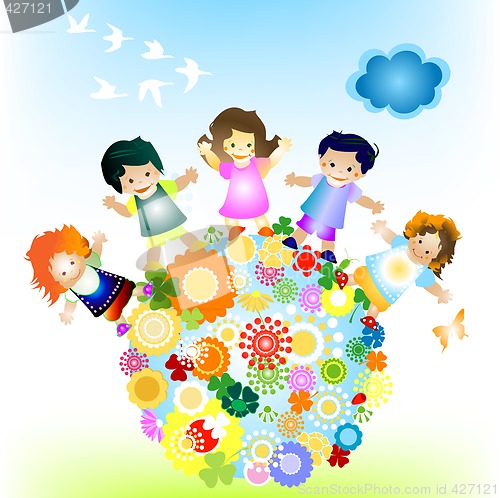 Image of happy kids
