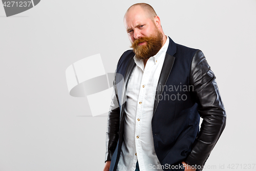 Image of Brutal man with ginger beard