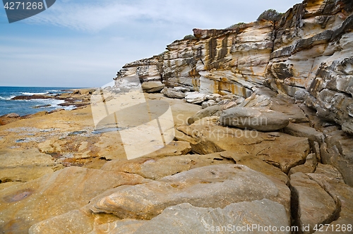 Image of Coastal rock formations