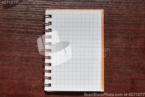 Image of Notebookon a desk