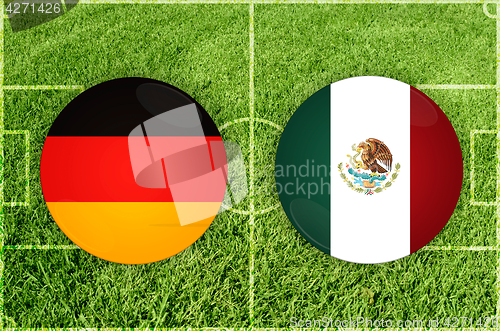 Image of Germany vs Mexico football match