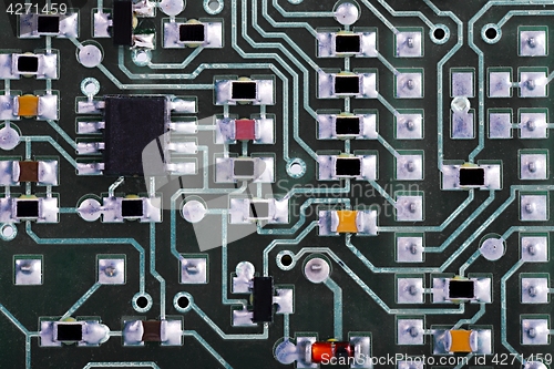 Image of Circuit Board Detail