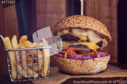 Image of Big tasty burger