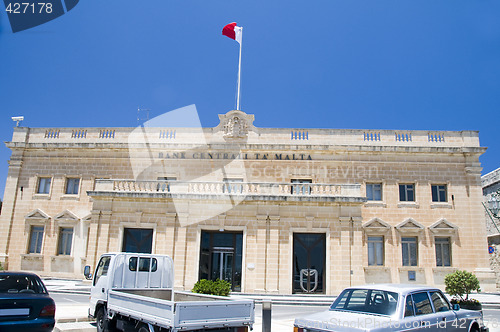 Image of central bank of malta valletta