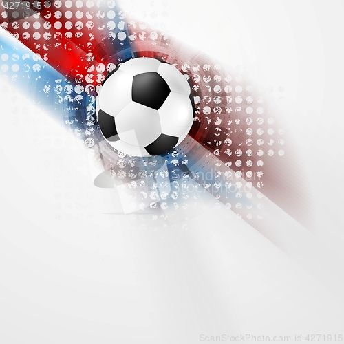 Image of European Football Championship in France design