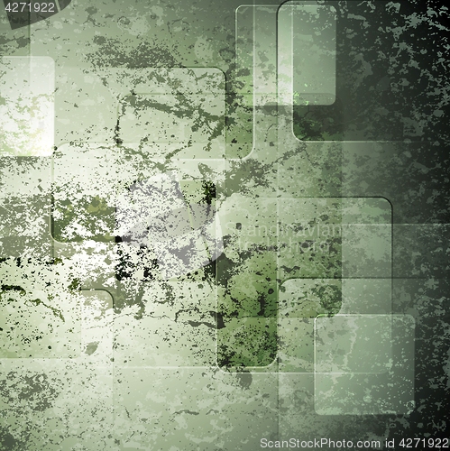 Image of Abstract tech grunge texture background