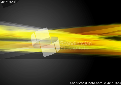 Image of Abstract orange stripes on dark background