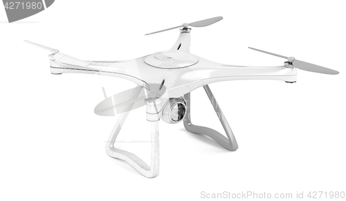 Image of 3D model of drone