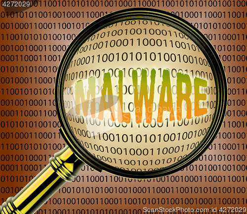 Image of Data Malware Means Search Infection And Searches