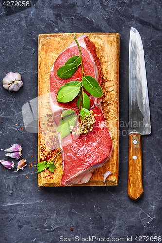 Image of Raw fresh meat