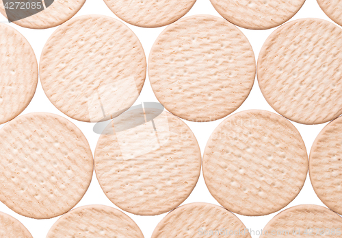 Image of Tasty biscuits background