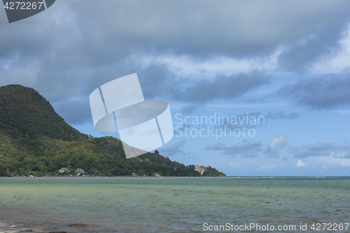 Image of Nature panorama, Praslin island, Seychelles    