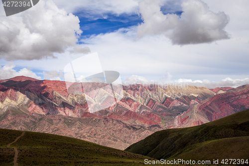 Image of Serranias del Hornocal, colored mountains, Argentina