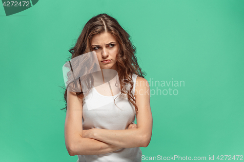 Image of The portrait of disaffected woman