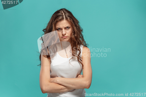 Image of The portrait of disaffected woman