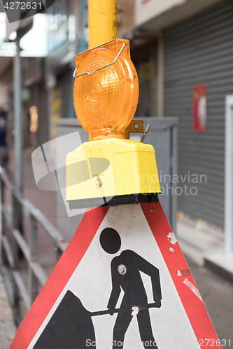 Image of Road Works Sign