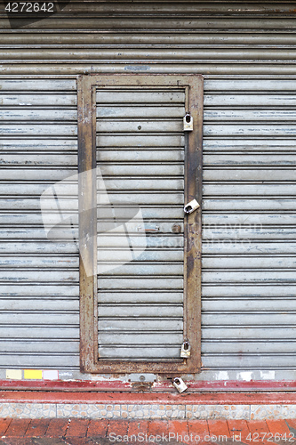 Image of Locked Door Padlocks