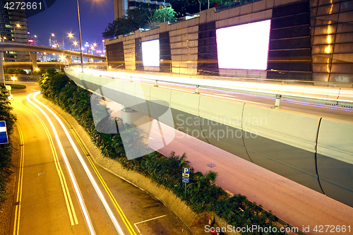 Image of urban area at night