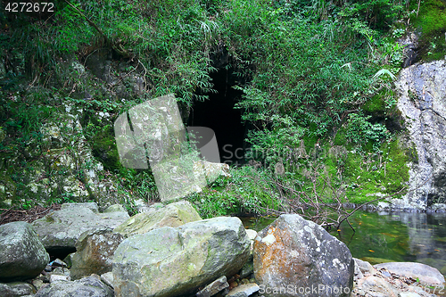 Image of mountain cave