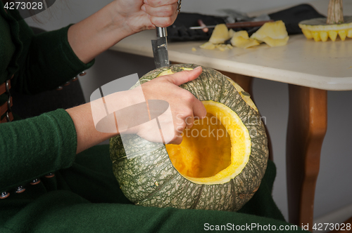 Image of Preparing for halloween