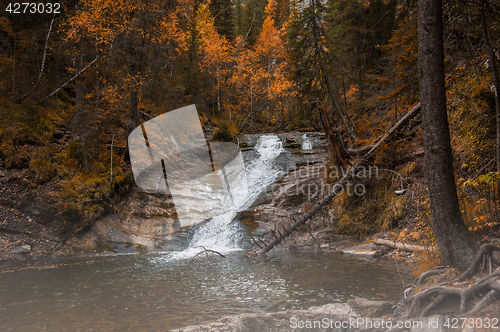 Image of Waterfall on river Shinok