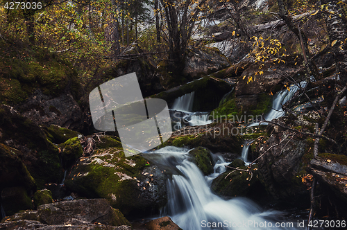 Image of Waterfall on river Shinok