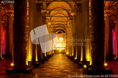 Image of Basilica Cistern in Istanbul