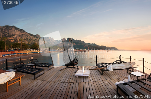 Image of Pier in the sea