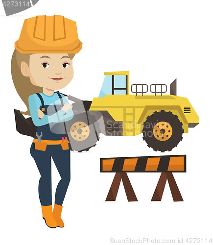 Image of Confident builder with arms crossed.