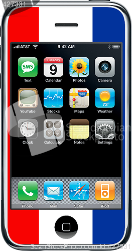 Image of Dutch iPhone