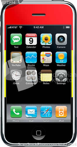 Image of Belgian iPhone