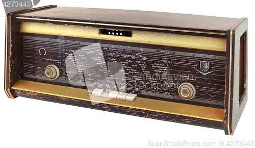 Image of Old Radio Cutout