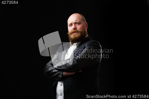 Image of Man crossed arms on chest