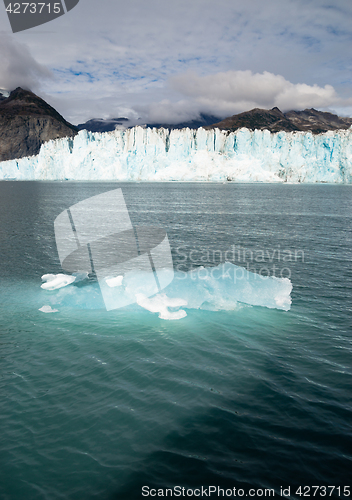 Image of Iceburg Glacier Ice Water Surface Marine Landscape Aquatic Wilde