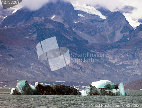 Image of Glacier Ice Water Surface Marine Landscape Aquatic Wilderness