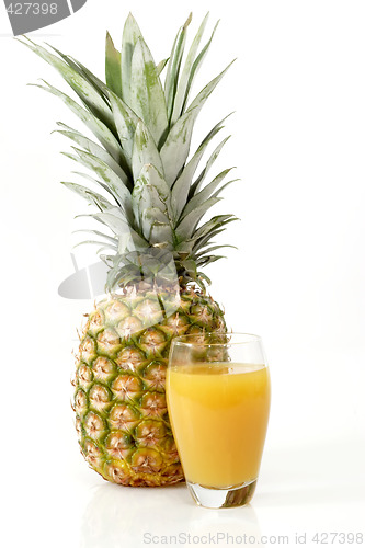 Image of Pineapple with juice