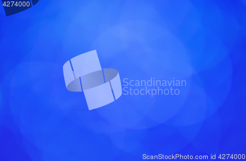 Image of Blue Bokeh Background