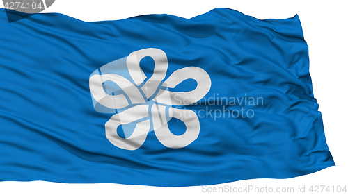 Image of Isolated Fukuoka Japan Prefecture Flag