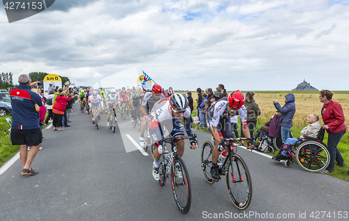 Image of The Peolton at The Start of Tour de France 2016