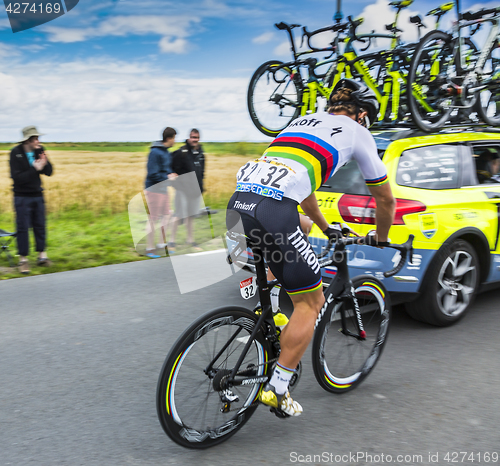 Image of Sagan at the Start of Tour de France 2016