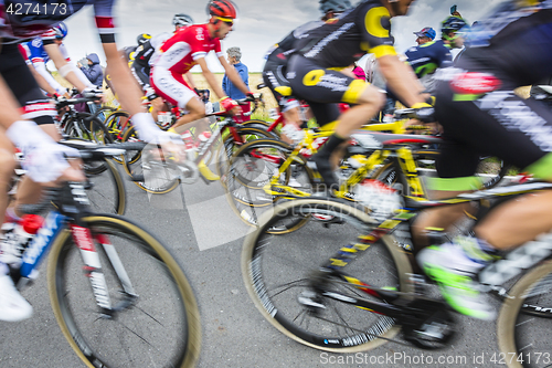 Image of Peloton Abstract - Tour de France 2016