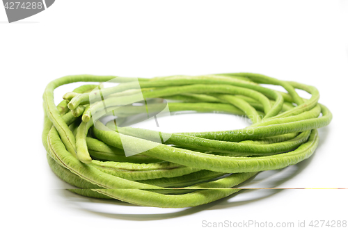 Image of Bunch of fresh long bean