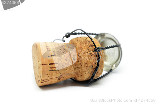 Image of Cork from champagne bottle